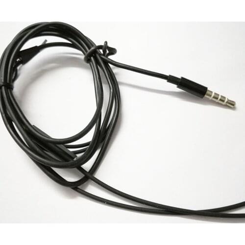 10 pcs 3.5mm Jack Diy Earphone Audio Cable Controller Repair Replacement Headphone Copper Core Wire with mic