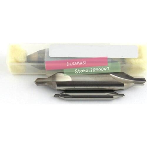 A2.5*D6 2pcs/set 60 degrees High quality Solid carbide center drill Processing: stainless steel and Steel etc