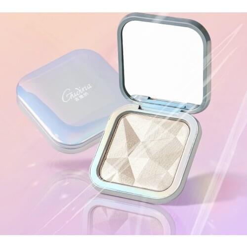 GUICAMI High-gloss Glitter Powder Gold Highlighter Palette Highlighter Makeup Shimmering Face Contour Highlighter Cosmetics
