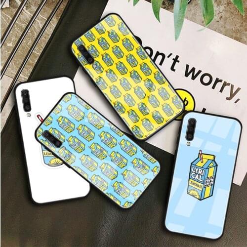 Lyrical Lemonade Tempered Glass Case For Samsung Galaxy A10S A10E A20S A20E A30S A40 A50S A60 A70 A80 A90 A6 A7 A8 Shell