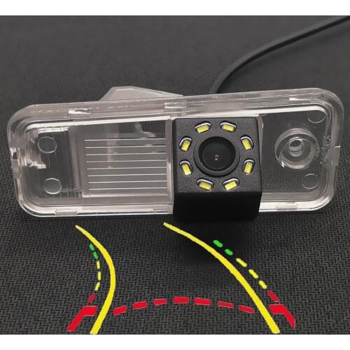 170D Dynamic Trajectory Track Car Rear View Camera For Hyundai Creta Santa Fe IX25 Grand SantaFe IX45 DM XL Azera Grandeur HG
