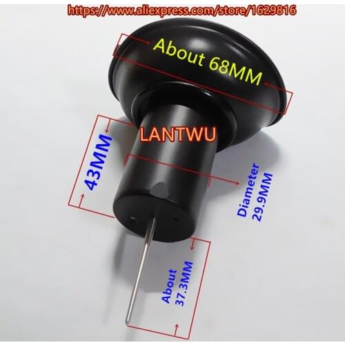 HM 1985 CBX250 Motorbike Keihin VE07 carburetor vacuum diaphragm plunger assembly (configured Jet needle)