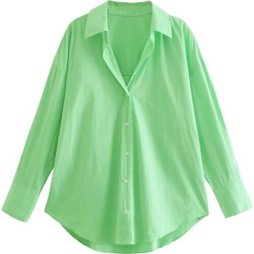 LUJIA ALAN Women's Oversized Shirts