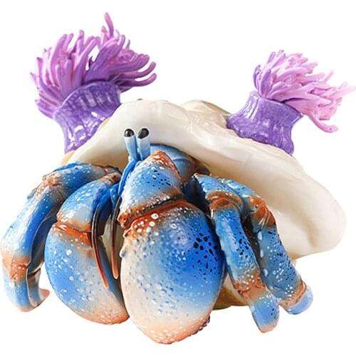 New Summer Hermit Crab Series Mysterious Blind Box Surprise Bag Cartoon Cute Decorative Ornaments Collectible Model Toys