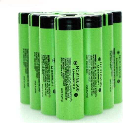 New Original 18650 3400mAh NCR18650B Rechargeable Battery 3.7 V for Panasonic Laptop batteries