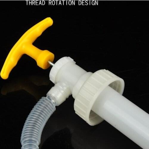 Manual Pump Hand Liquid Transfer Pump Comfortable Handle Design for Oils Water Chemical Barrels