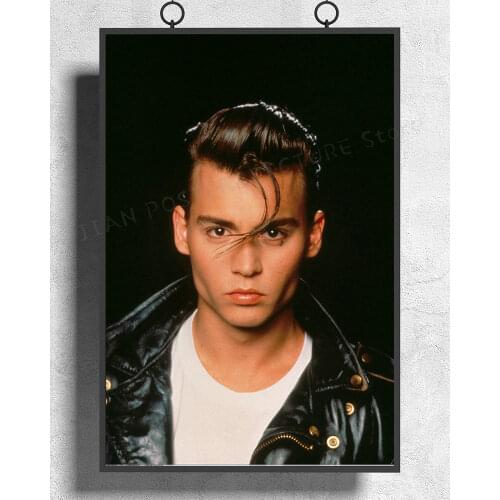 H416 Silk Poster Home Decoration Johnny Depp Movie Man Star 02 Wall Art Christmas Gift