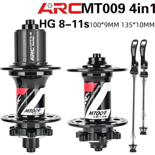 ARC MT009 MTB Hub NBK 4 Sealed Bearing Hub 32 Holes 6 Claws Mountain Bike Hub Disc Brake Bicycle Hub HG XD MS 8 9 10 11 12 Speed