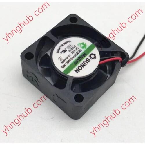 SUNON MC25101V2-000U-A99 Server Cooling Fan DC 12V 0.45W 25x25x10mm 2-Wire