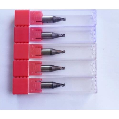 5pcs/lot End milling cutter W101 2.5mm drills D709238ZB carbide end mill for SILCA VIPER 3 tooth drill bit karambit