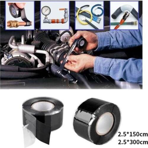 Waterproof anti-electric heat-resistant silicone self-adhesive tape water pipe repair wire connection to auto home wallpaper