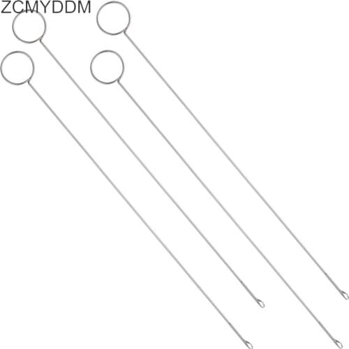ZCMYDDM Sewing Loop Turner Hook Turning Long Short Loop Turner Tools with Latch for Turning Fabric Tubes Straps Sewing Tools