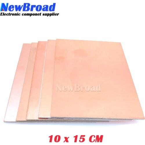 1 pcs PF PCB 10*15cm Single Side Copper Clad plate DIY PCB Kit Laminate Circuit Board 10x15cm 100x150x1.6mm
