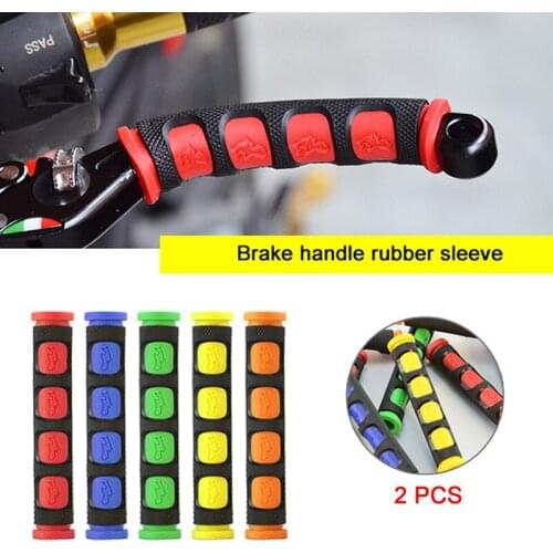 2PCS Anti-Slip Durable Brake Handle Sleeve Motorcycle Bicycle Protection Cover