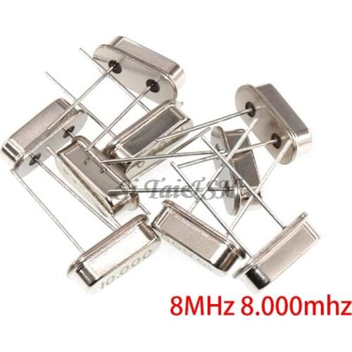 20pcs HC-49S 8MHz 8.000mhz HC49S 8M Quartz Resonator Crystal Oscillator