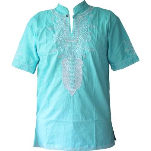 African traditional Mens Dashiki Tops saree Ethnic Embroidery clothes india Shirts for Male Wear caftan mariage футболка