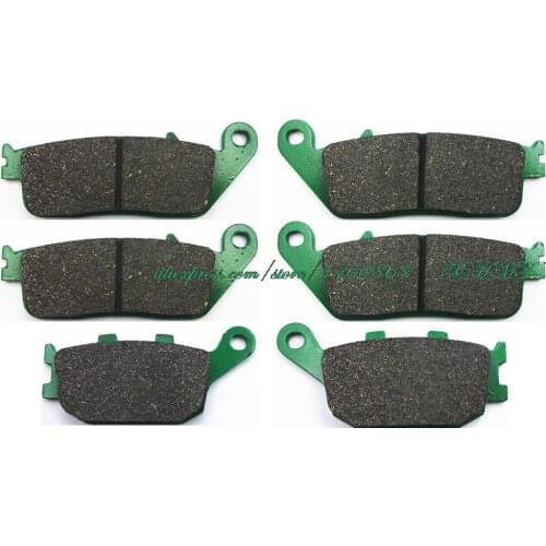 For HONDA 600 CB F HORNET 16 wheel 1998 1999 Disc Brake Pads Pill Front Rear