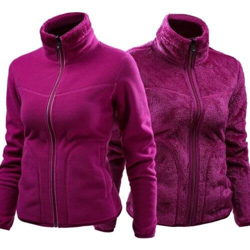 Two-sided Down Thickening Shake Fleece Loose Coat Spring Autumn Outdoor Jogging Travel Walking Sport Catch Sweat Shirt Men Women