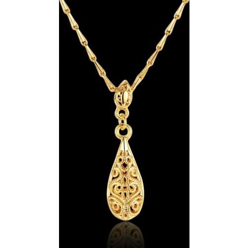 Exclusive Design necklaces Engagement jewelry gold Overlay pendants for women AP2013