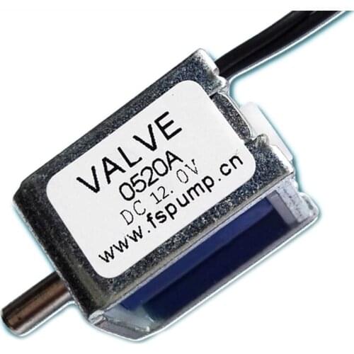 6V/12V Mini Electromagnetic Solenoid Valves Normally Open DC Exhaust Valves E5BE