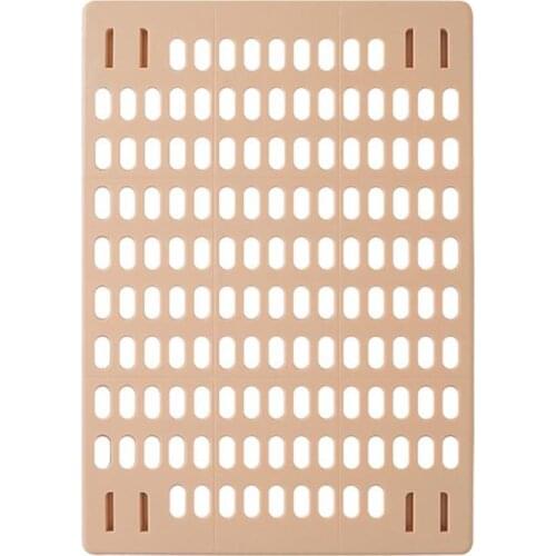 Creative Wall-Mounted Storage Rack No Drilling Hole Board Storage Rack Shelf Pegboard Wall Shelves for Home Kitchen Bathroom