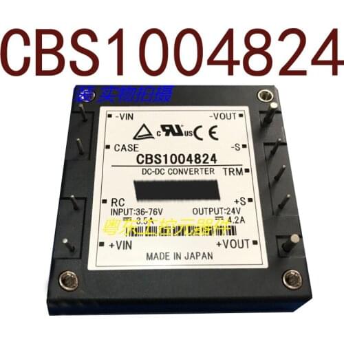 Original-- CBS1004824 input48V-output24Vwatt100W 4.2A DC/DC 1 year warranty ｛Warehouse spot photos