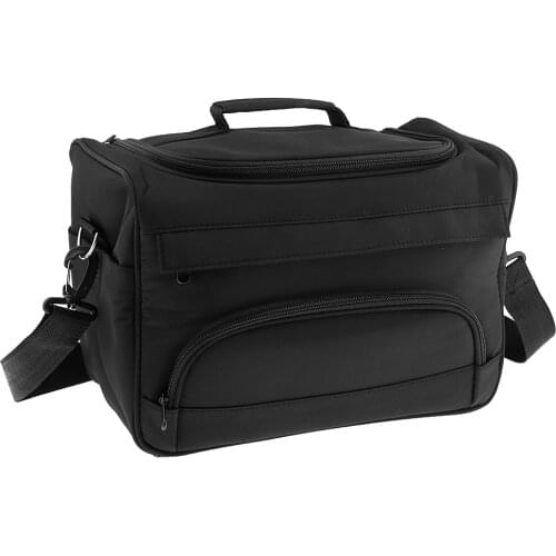 Hairdressing Tools Bag, Salon Barber Handbag Portable Scissors Comb Holder Case, Durable Travel Luggage Pouch (Black Color)