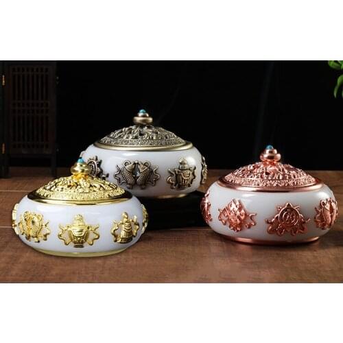 Tibetan Buddhist Utensils, Style Household Smokers for Buddha