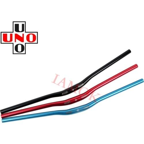 UNO HB-RB12L Bicycle Colour Handlebar 740/780/800mm Iamok Bike Parts 31.8mm Handlebars
