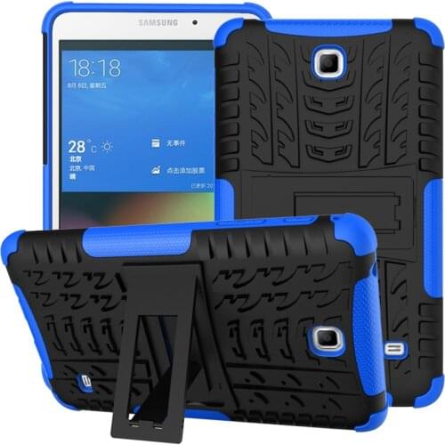 For Samsung Galaxy Tab 4 7.0 T230 T231 Tablet case Defender Rugged TPU+PC Armor Dazzle Shockproof KickStand Cover Protector