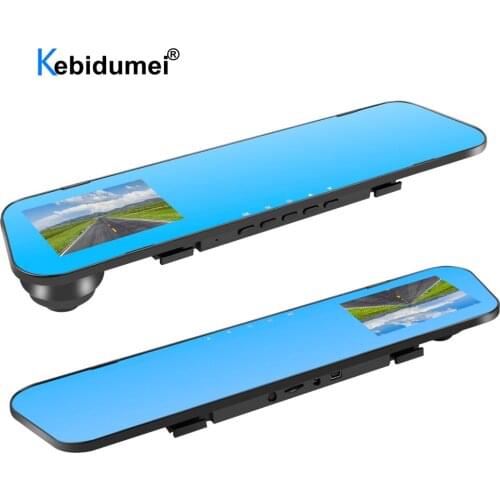 Car DVR Camera HD 1080P Single Record 4" Inch Digital Video Mirror Recorder 120 Degree Wide Angle Car Dash Cam Registrar