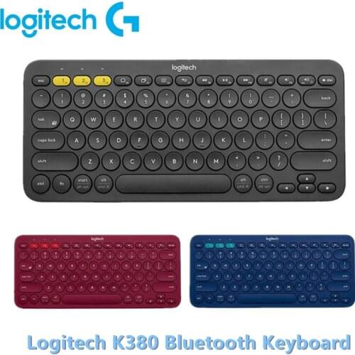 Logitech K380 multi-device Bluetooth wireless keyboard linemate multi-color Windows MacOS Android IOS Chrome OS universal