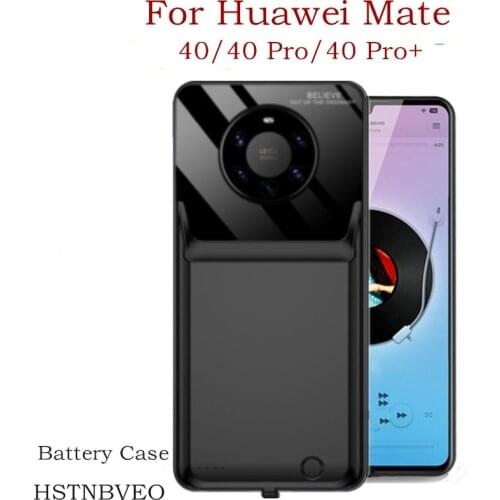 For Huawei Mate 40 Pro Battery Case Shockproof Power Bank Charging Cover Case For Huawei Mate 40 Pro+ Battery Charger Case