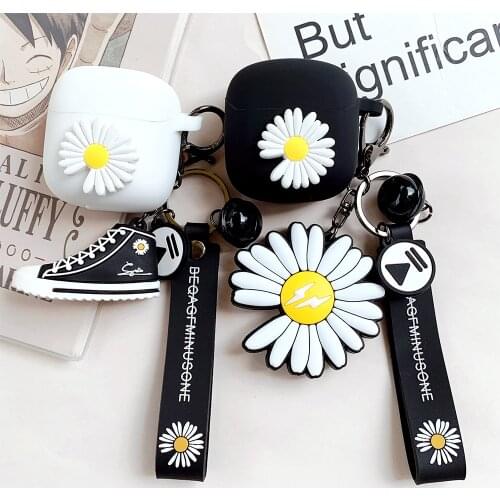 Cute Korean Flower Earphone Cover for JBL TUNE 225TWS Case Bluetooth Earphone Case for JBL T220TWS Wireless Headset Portable Box