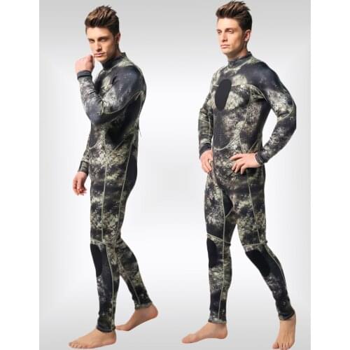 3mm Neoprene Men Wetsuit Full Body Long Sleeve Wet Suit Warm Sportswear for Winter Swimming Dive Scuba Surfing Size S -3XL