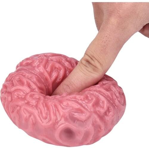 Stress Reliever Toy Squishy Squeeze Brain Splat Ball Funny Gadgets Cool Stuff Autism Sensory Fidget Toy For Kids Adult