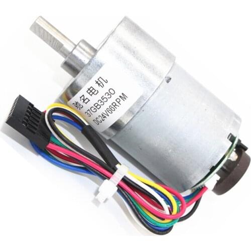 JGB37-3530B with encoder motor slowdown motor speed motor smart car motor 12V24V