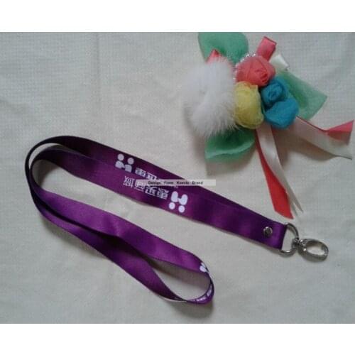 Hot 500pcs custom 20mm Logo text worlds Lanyard/ MP3/4 cell phone/ keychains /Neck Strap Lanyard Sublimation Lanyard Custom