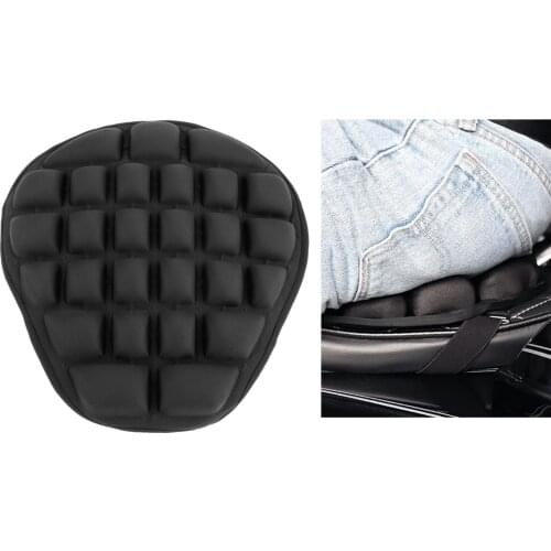 Motorcycle Air Pad Motorcycle Seat Cushion Motorcycle Inflatable Seat Cushion Motorbike Seat Cover Saddles Passenger Seat Mat
