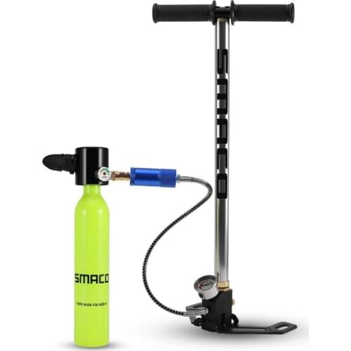 Smaco Diving Equipment Mini Scuba Diving Cylinder Scuba Oxygen Tank Action camera accessories