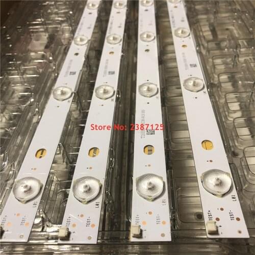 1Set=4PCS LED Backligh Strip 8 Lamps LB-C390X14-E3-A-G1-RF1 RF-AC390E32-0801S-11 For 39D2000N LED39D7200