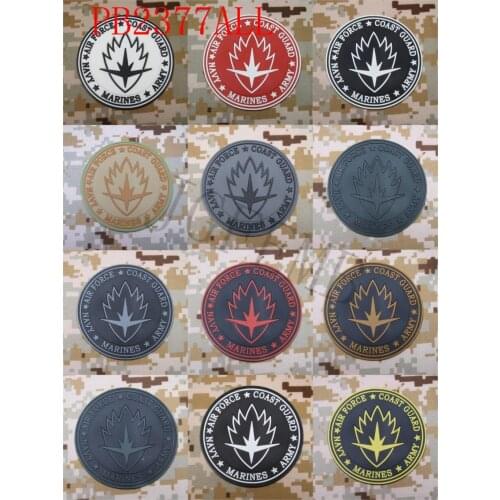 Guardians of the Galaxy Tactical morale Military 3D PVC patch Style4