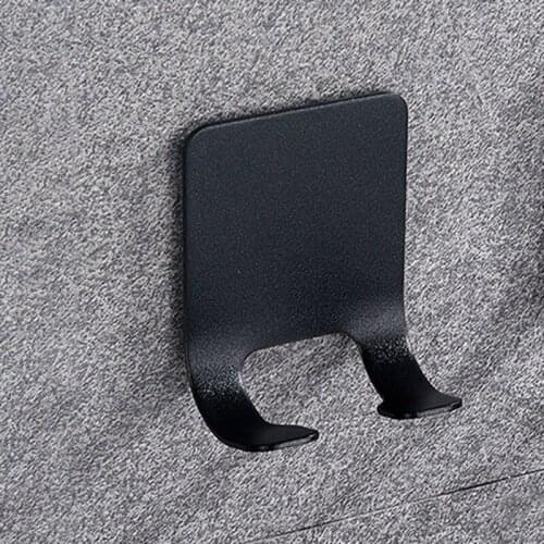 Waterproof Dampproof Multi Purpose Storage Rack Black Toothbrush Holder Bathroom Organizer Portable 304 Stainless Steel 1Pcs