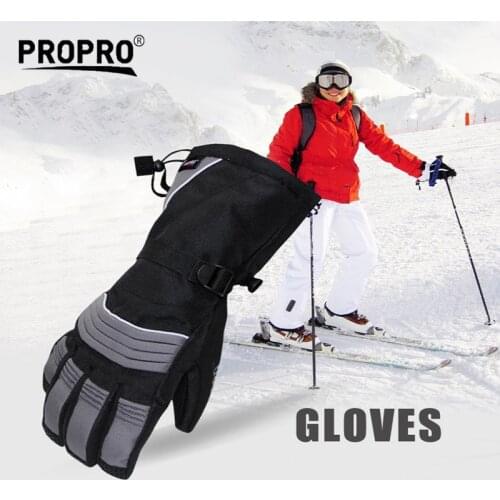 Winter Fashion Ski Gloves For Unisex Warm Snowboard Waterproof Touch Screen Gloves
