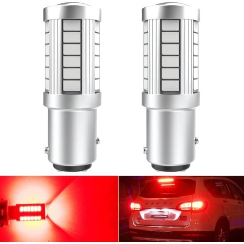 2X 1157 BAY15D P21W 1156 Ba15s LED Lamp Car Back Up Reverse Light Bulb for VW Passat B6 B5 Golf 4 5 Tiguan Scirocco R36 R20