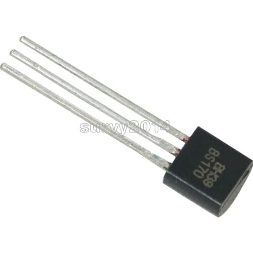 5PCS NEW BS170 MOSFET N-CH 60V 500MA TO-92 NEW