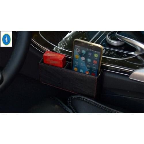 Yimaautotrims Auto Accessory Storage Pallet Armrest Container Box Cover Kit Trim Fit For Mercedes Benz C CLASS W205 2014 - 2017