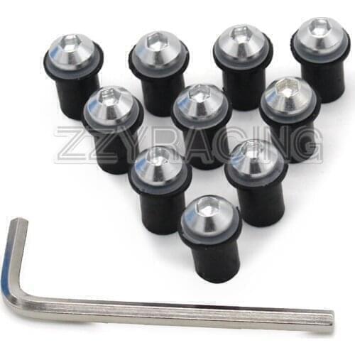 Windscreen Bolts Screws Nuts Washers For Yamaha T-MAX XP500 2001 - 2011 02 03 04, Aftermarket Windshield Hardware Installation