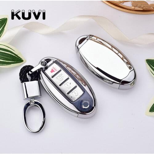 PC+Tpu Car Remote Key Full Cover Case For Nissan Qashqai Juke J10 J11 X-Trail T32 T31 Kicks Tiida Pathfinder Note Infiniti