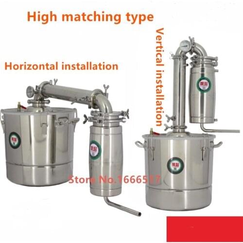 20L Alcohol Stainless Distiller Home Brew Kit Moonshine Still Wine Making Boiler High quality NE